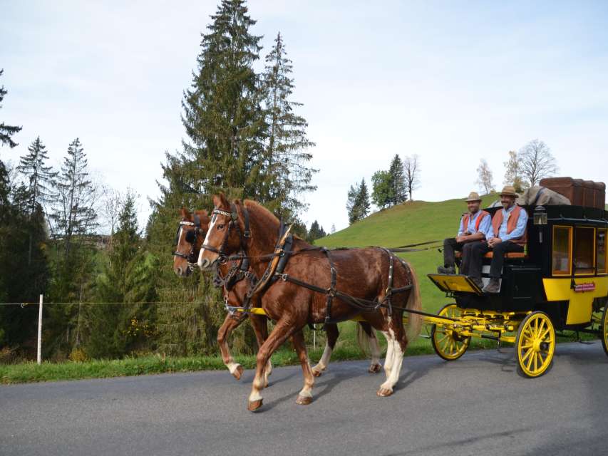 Historische Postkutsche, Schangnau