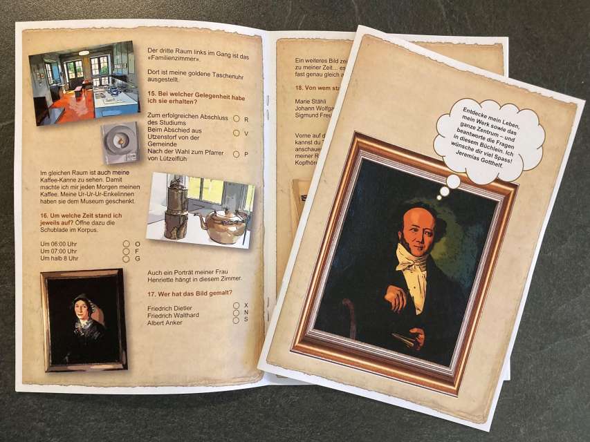 Detektiv Spiel Jeremias Gotthelf